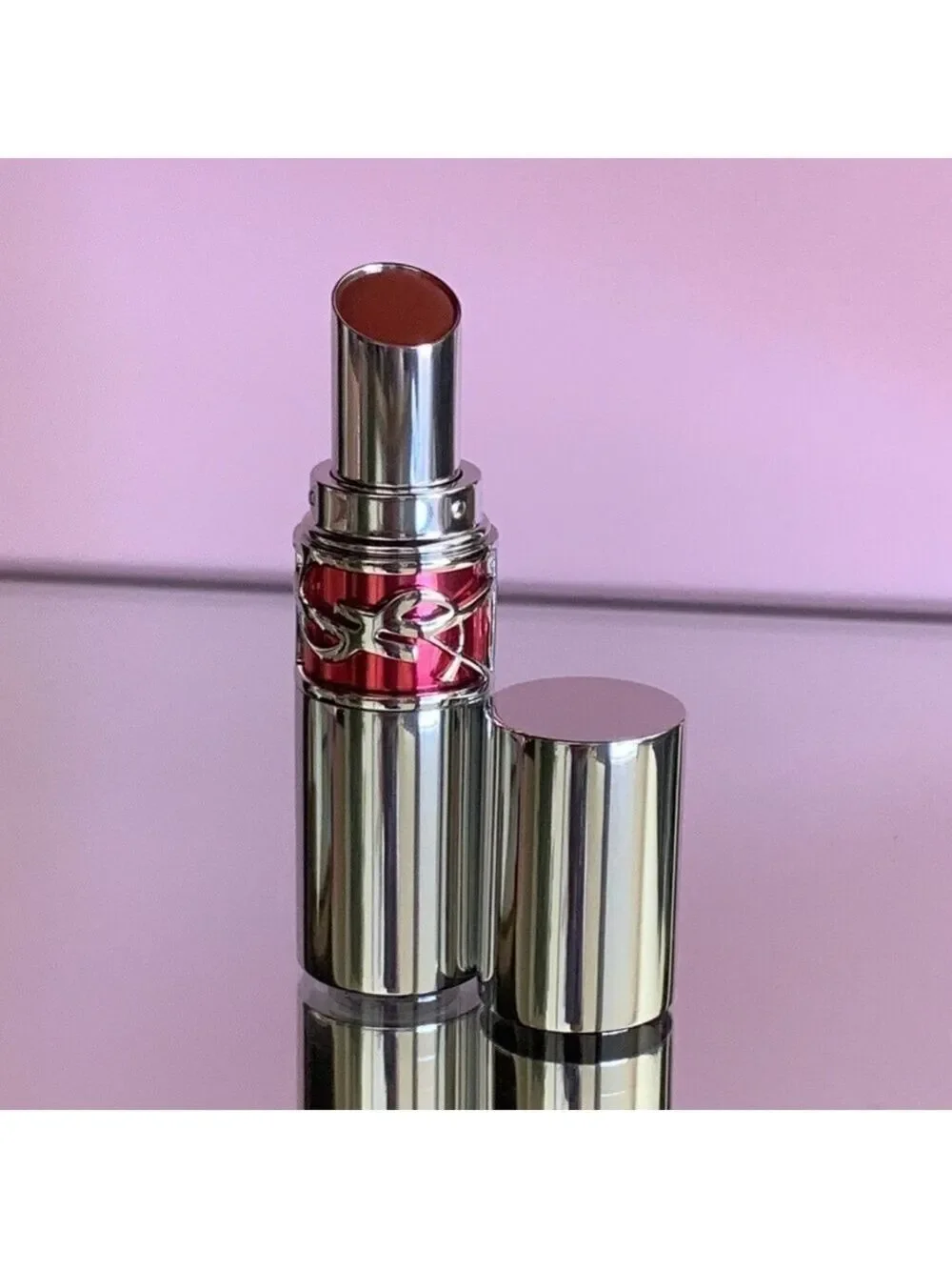 YSL Candy Glaze NUDE PLEASURE Lipstick | NEW | NIB | #4 04 | Yves Saint Laurent
